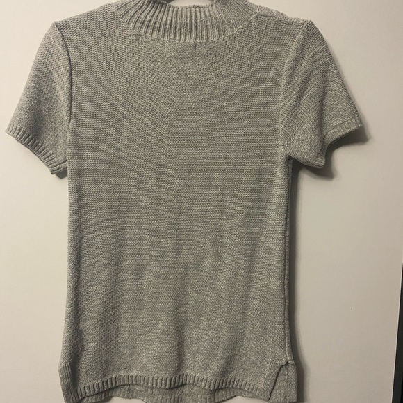 Cable knit mock neck sweater - Picture 2 of 2